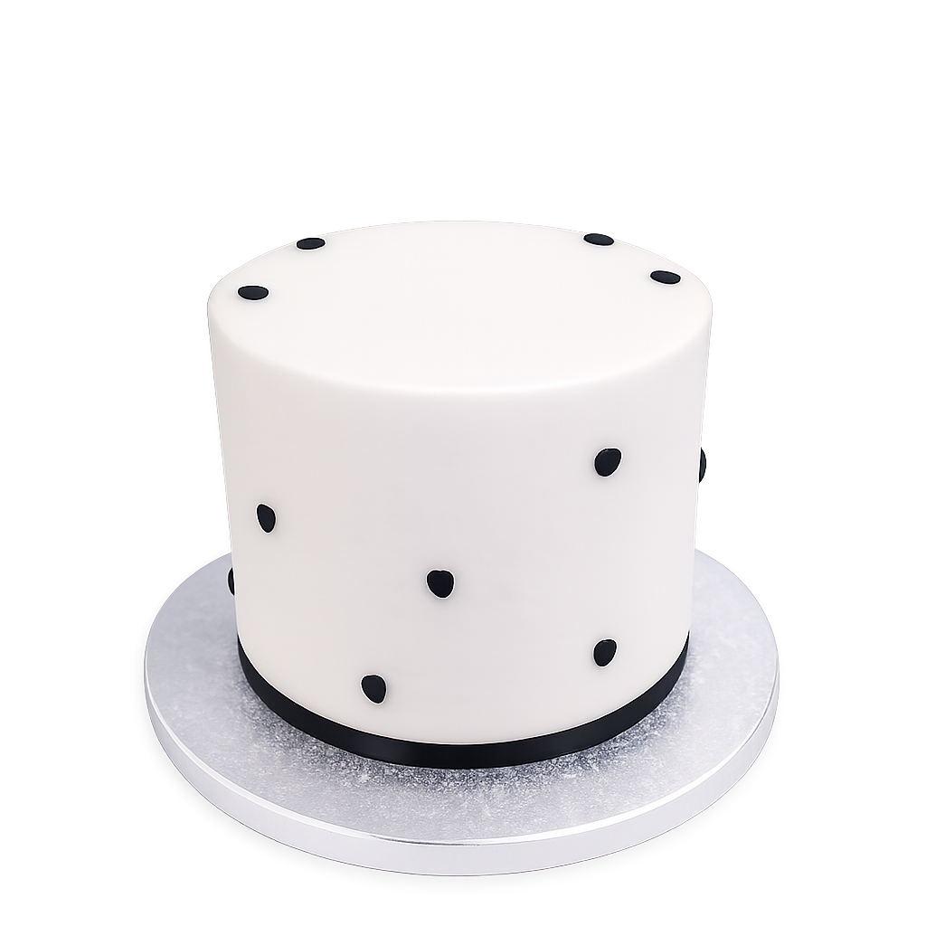 Snow White Heart Cake