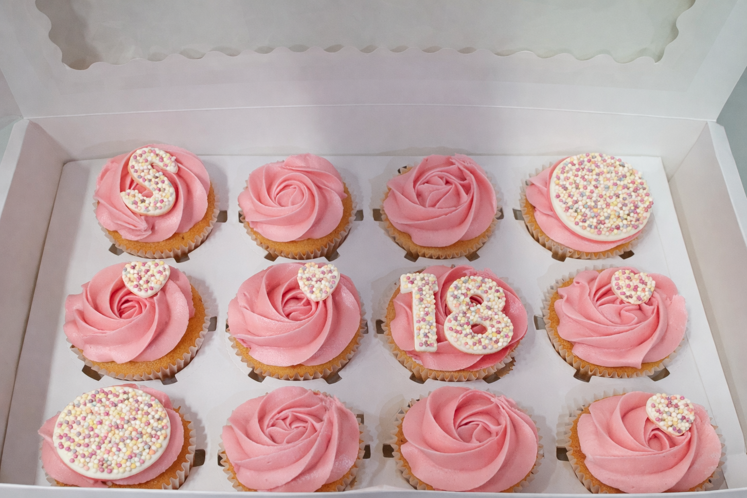 Sprinkle Cupcakes
